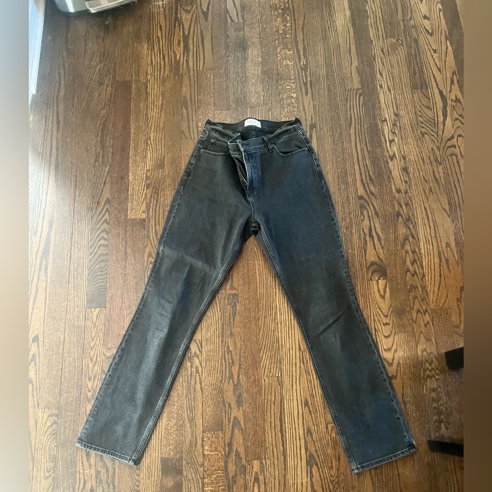 Lightly worn Abercrombie & fitch boot cut jeans high waisted